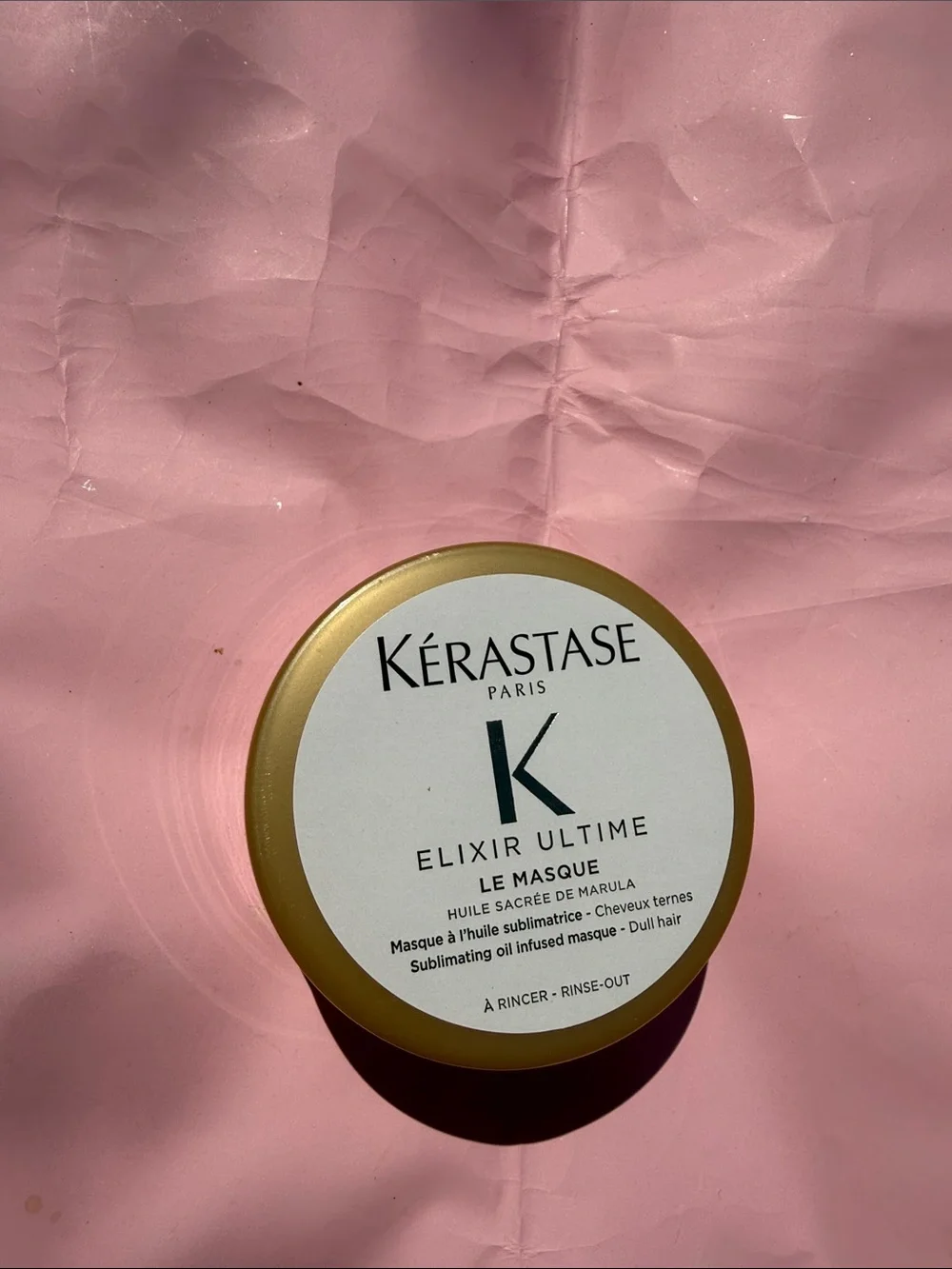 Kérastase Elixir Ultime Hair Mask New 75 ml inported from Spain Luxury Haircare